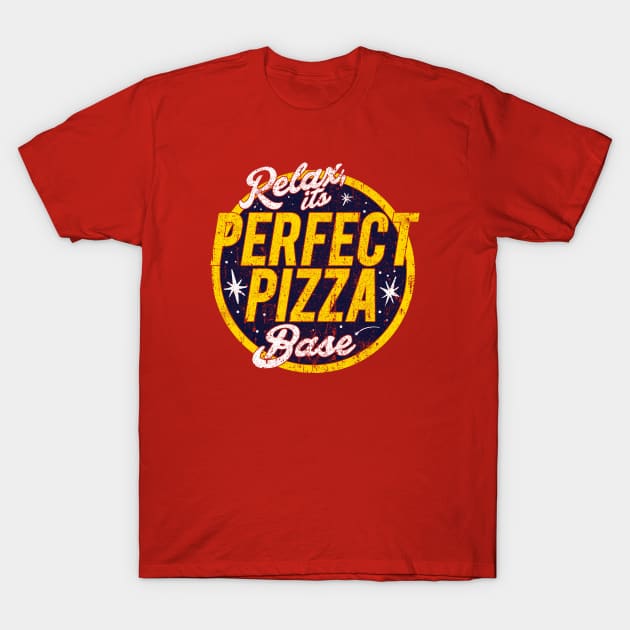 Perfect Pizza T-Shirt by huckblade